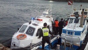 서귀포 해항서 50대 선원 숨진채 발견…해경 수사