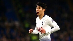 손흥민, 첼시전 무득점…토트넘은 1-0 승리