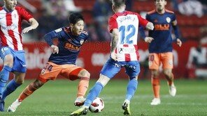 이강인, 1군 무대 첫 풀타임…팀은 역전패