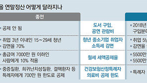 도서-공연비 30% 소득공제… 中企 취업자 34세까지 稅감면
