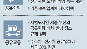 내국인 공유숙박 ‘도시 민박’ 年180일 허용