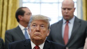 트럼프 대통령, ABC 방송 기자에게 신경질 ‘폭발’