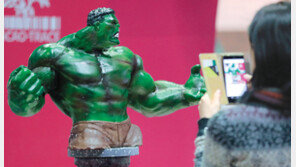 ‘초콜릿 헐크’ 열 받으면 녹으려나