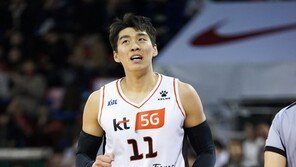 인기王 양홍석 웃음기 가셨다