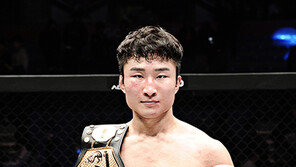 로드FC 페더급 챔피언 이정영 “취미도 특기도 오직 운동”