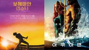 ‘보헤미안 랩소디’ ‘아쿠아맨’, 스크린X 역대 흥행 1위·2위