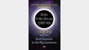 [책의 향기]호킹 박사는 왜 지구를 떠나야 한다고 했나