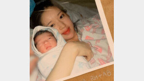 박환희 “엄마 아들로 태어나 고마워”…7년전 출산 사진 공개