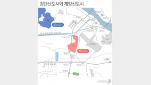 3기 신도시 후폭풍 ‘뚜렷’…검단신도시 청약 1순위 미달