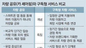 “車 바꿔가며 타세요”… 자동차도 월간구독 시대