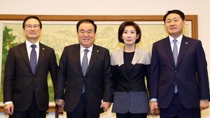 여야, 올해 첫 교섭단체 원내대표 회동서 ‘뼈 있는’ 덕담
