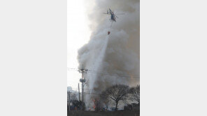 대전 폐기물 처리업체 화재…재활용품 20여톤 불타