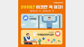 새해 다짐 댓글 쓰면 미에로화이바 증정