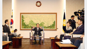 올해 첫 여야 원내대표 회동, 빈손으로 끝나…브리핑도 無