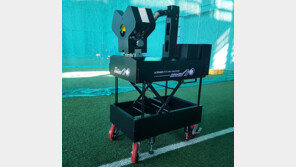 국내 기술로 만든 AI 피칭머신, 눈에 띄네