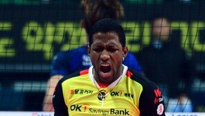 후반기 OK저축은행 열쇠, 요스바니가 쥐고 있다