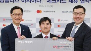 [여행] 아시아나 마일리지 우체국 체크카드 나온다