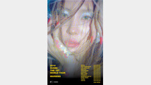 선미, 데뷔 후 첫 월드투어 콘서트 ‘서울→뉴욕까지’