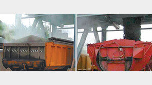 아스팔트 만들때 온도 낮춰 먼지 잡는다