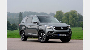 G4 렉스턴, 英서 2년 연속 사륜구동 ‘최고 가치상’ 선정