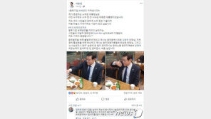 ‘소주’ 마시는 모습 SNS 올린 이용섭 광주시장…왜?
