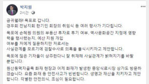 박지원 “손혜원, 檢수사로 의혹 불식시키자” 거듭 촉구