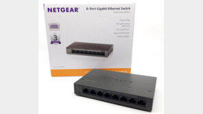 [리뷰] 기본기 강조한 8포트 스위칭 허브, 넷기어 GS308