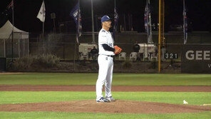 ‘50세’ 구대성 감독, 호주리그서 실전 등판…1이닝 무실점