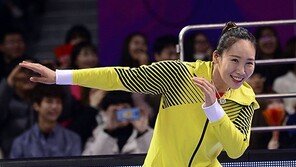 올스타전 세리머니상 오지영, “원래 흥이 좀 많아요”