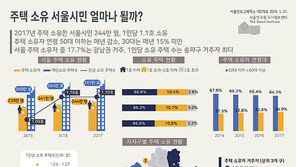 집 있는 서울시민 244만…송파구 最多·주로 4050세대