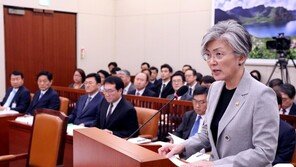 강경화, 국회 비공개 간담회서 “방위비 협상서 美와 이견 아주 큰 상황”