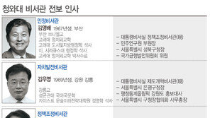 文대통령, 靑 비서관 4명 인사…민정 김영배·자치발전 김우영