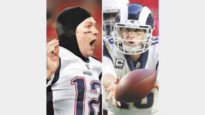 쿼터백 전설 vs 겁없는 25세… 뉴잉글랜드-LA 램스 슈퍼볼 진출