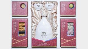 文대통령 설 선물세트 ‘전통식품 5종’…‘함양 솔송주’ 포함 
