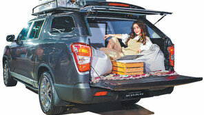 밥 먹고 운동까지 거뜬… “트렁크가 운동장이네”