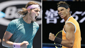 페더러 꺾은 치치파스냐, ‘페더러 맞수’ 나달이냐… 호주오픈 4강 격돌