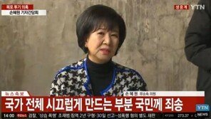 [속보] 손혜원 "오늘 기자들과 끝장날 때까지 질답 할 것"