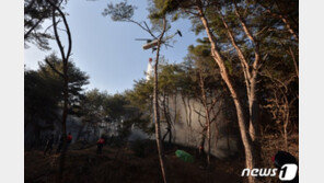 건조주의보 발령 포항에서 산불 임야 0.1ha소실
