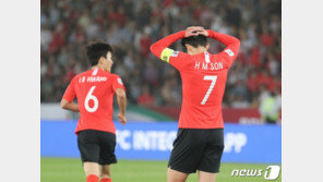한국 아시안컵 4강 좌절…카타르에 0-1 패배 ‘충격’