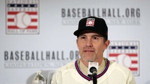 할러데이 이어 무시나도 무소속으로 명예의 전당 입성