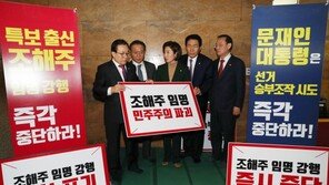 한국당, ‘좌파독재 저지’ 규탄대회…대여공세 수위 높일듯