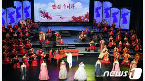 北친선예술단, 3년 만에 중국 베이징 공연