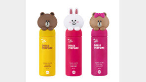 애경 ‘홈즈 에어후레쉬 라인프렌즈 드레스퍼퓸’ 출시