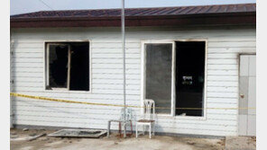 ‘방화 추정 완도 경로당 화재’…잔해물에서 인화물질 추가 확인