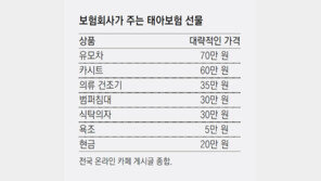 “보험 들면 60만원짜리 카시트나 현금 20만원 드려요”… 보험사들 빗나간 ‘태아보험’ 전쟁