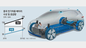 中 전기차 배터리 공급 홍수로 줄도산… 한국 3社엔 기회