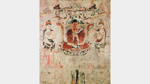 日호류사 전설의 금당벽화 모습 드러낸다