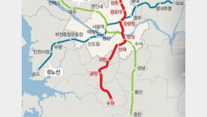 GTX-B노선, 예타 면제 사업 제외…인천시장 “사업추진 속도 높일 것”
