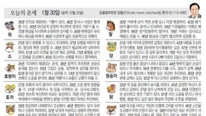 [오늘의 운세/1월 30일]