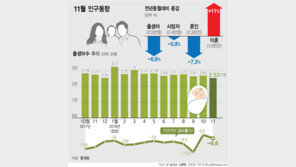작년 11월 출생아 2만5300명…‘32개월째’ 전년比 감소 중